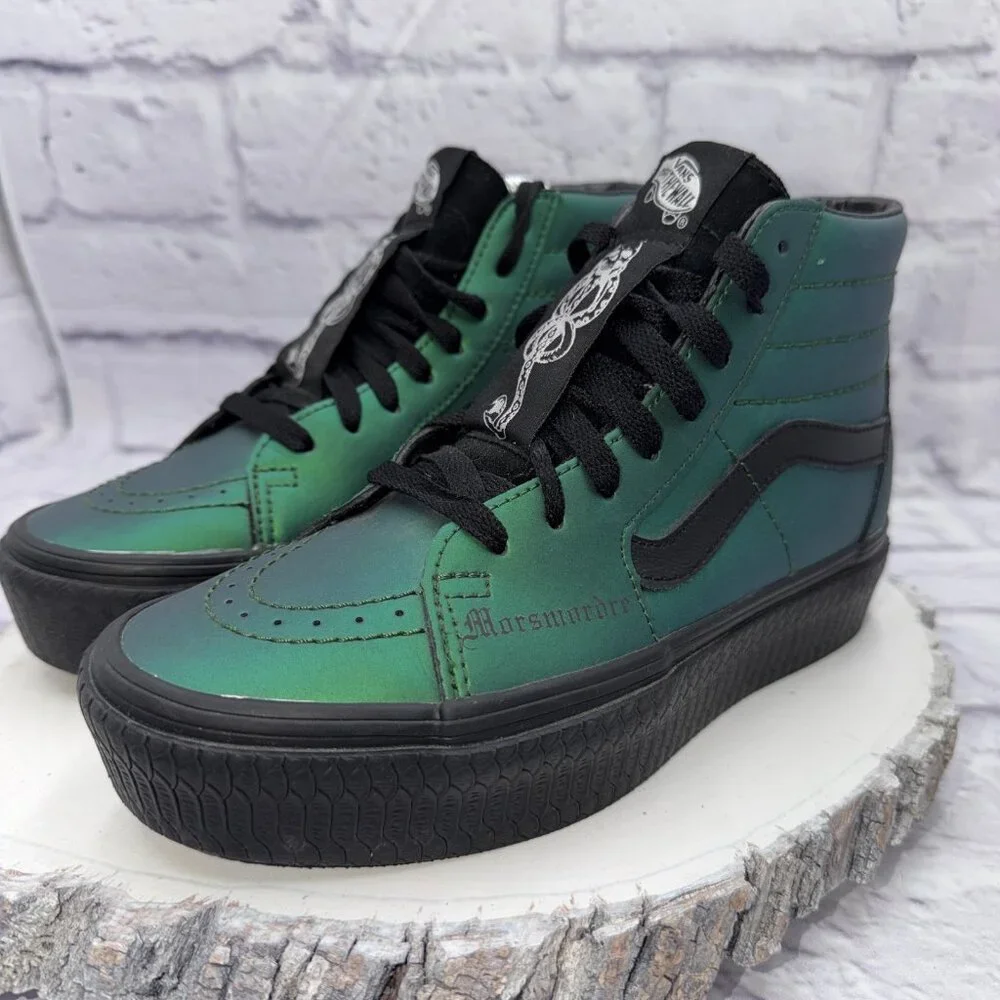 Vans Sk8 Hi Platform RB X Harry Potter Morsmordre Dark Art Shoes Men 4.5 Wmn 6 - Picture 1 of 13
